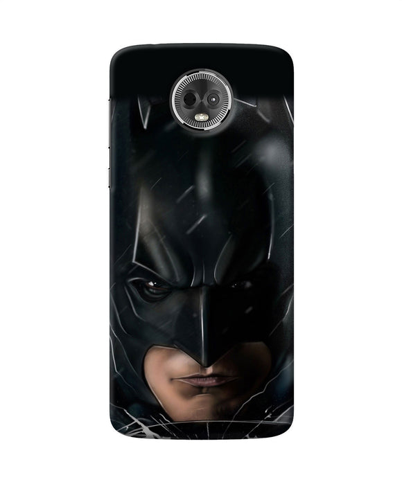 Batman Black Mask Moto E5 Plus Back Cover