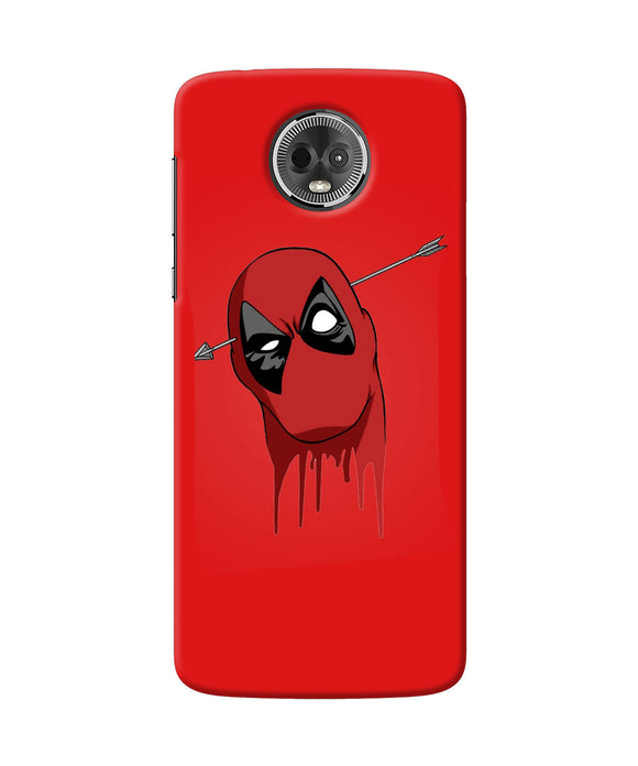 Funny Deadpool Moto E5 Plus Back Cover