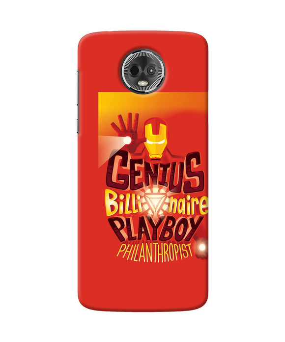 Ironman Quote Moto E5 Plus Back Cover