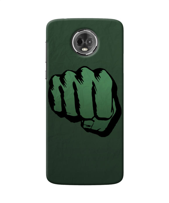 Hulk Smash Logo Moto E5 Plus Back Cover