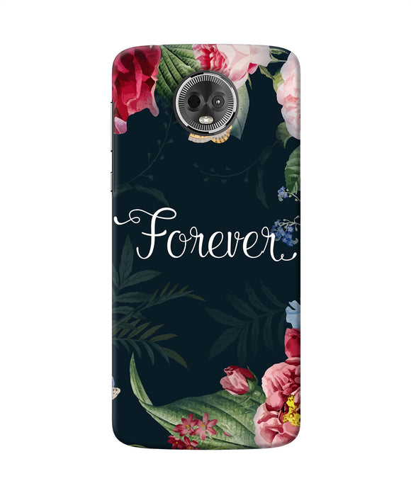 Forever Flower Moto E5 Plus Back Cover