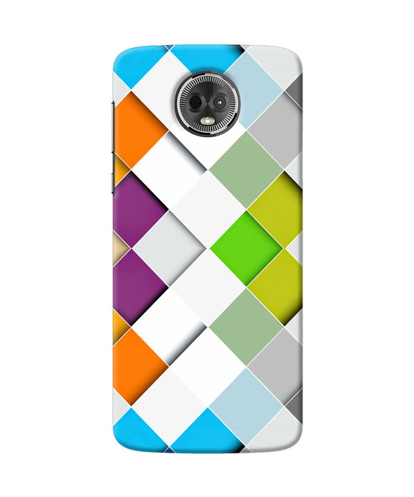 Abstract Color Box Moto E5 Plus Back Cover