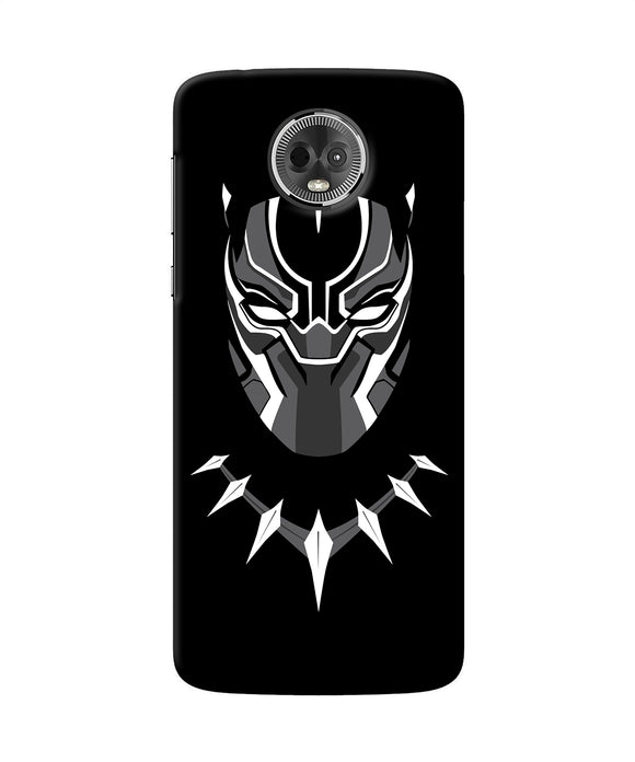 Black Penthon Cartoon Moto E5 Plus Back Cover