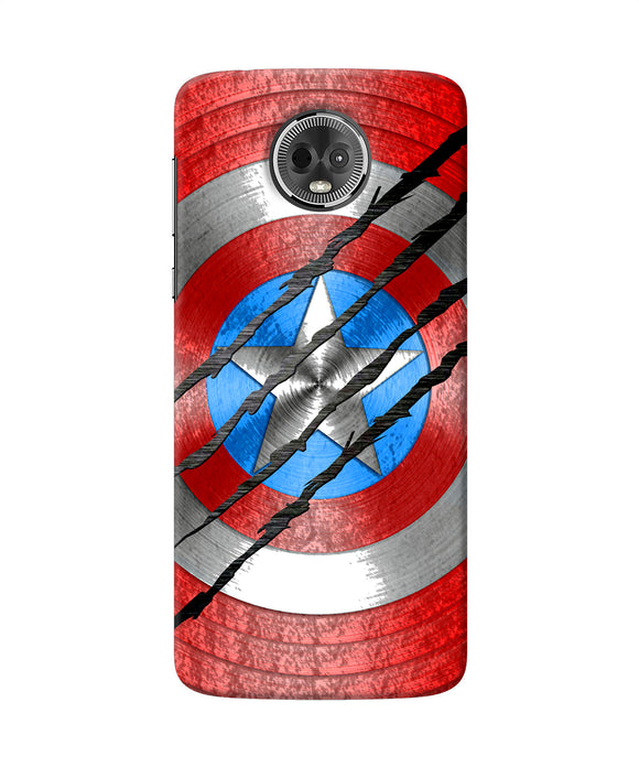 Scratch On Shield Moto E5 Plus Back Cover