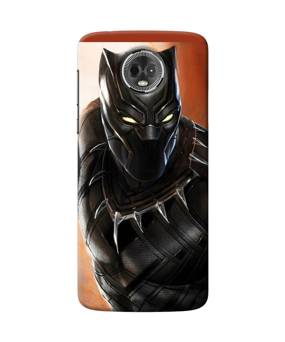 Black Penthon Super Hero Moto E5 Plus Back Cover