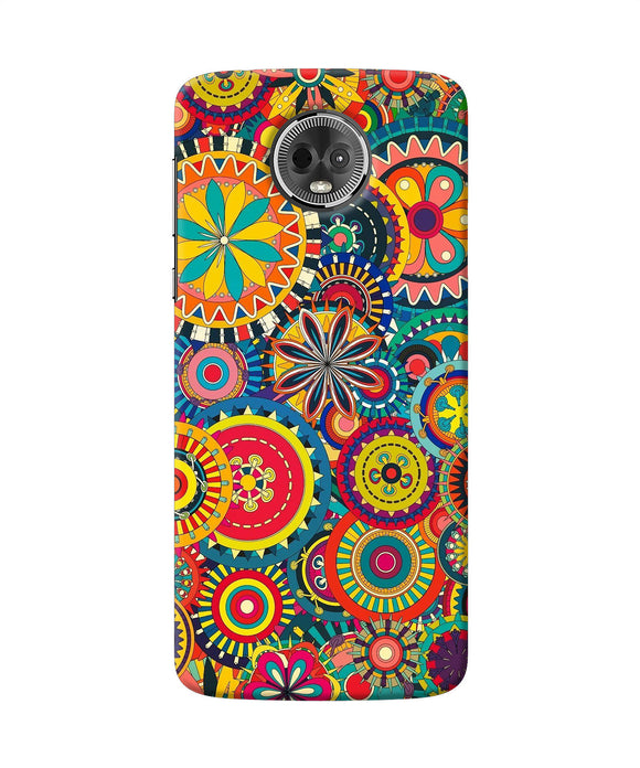 Colorful Circle Pattern Moto E5 Plus Back Cover