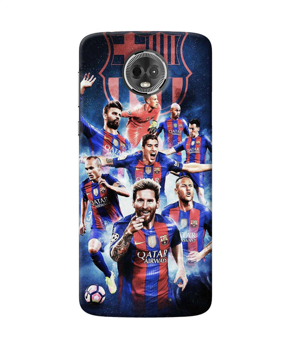 Messi Fcb Team Moto E5 Plus Back Cover