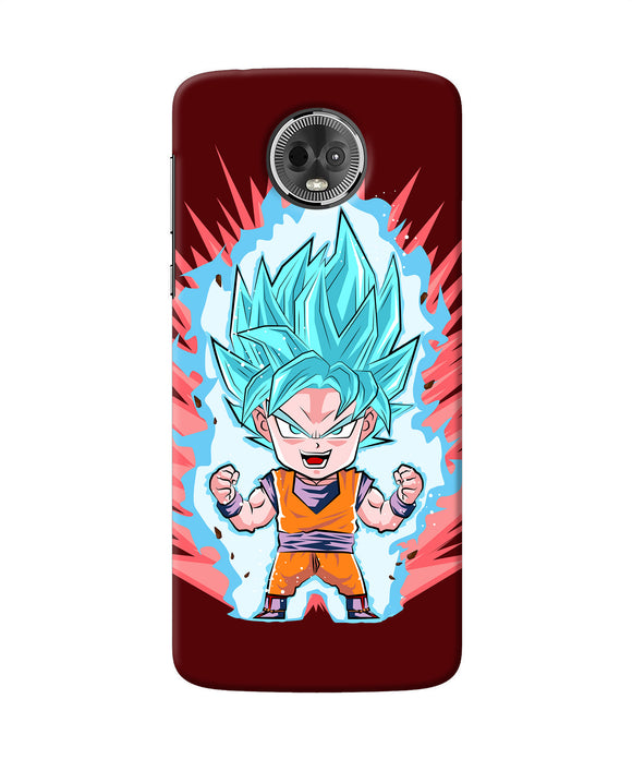 Goku Little Character Moto E5 Plus Back Cover