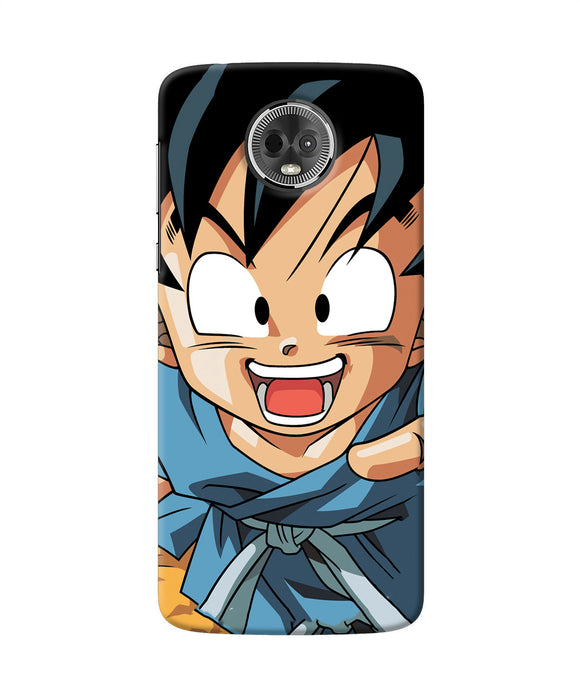 Goku Z Character Moto E5 Plus Back Cover