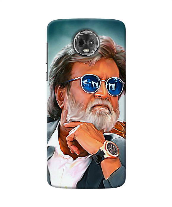 Rajnikant Painting Moto E5 Plus Back Cover