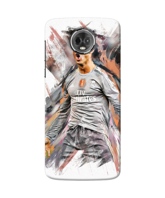 Ronaldo Poster Moto E5 Plus Back Cover