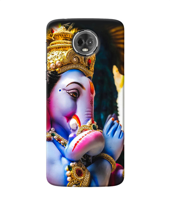 Lord Ganesh Statue Moto E5 Plus Back Cover