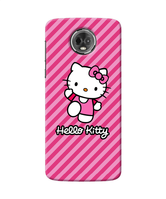 Hello Kitty Pink Moto E5 Plus Back Cover