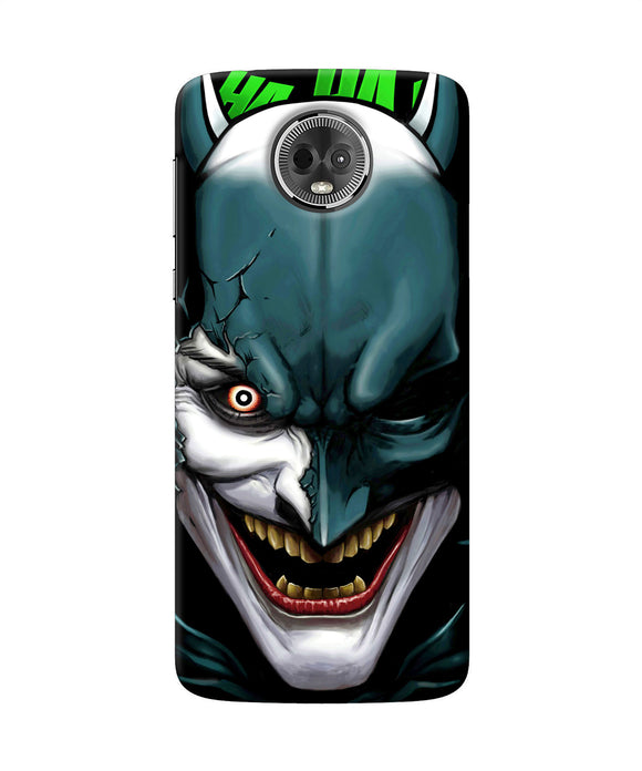 Batman Joker Smile Moto E5 Plus Back Cover