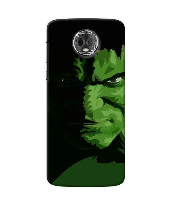 Hulk Green Painting Moto E5 Plus Back Cover