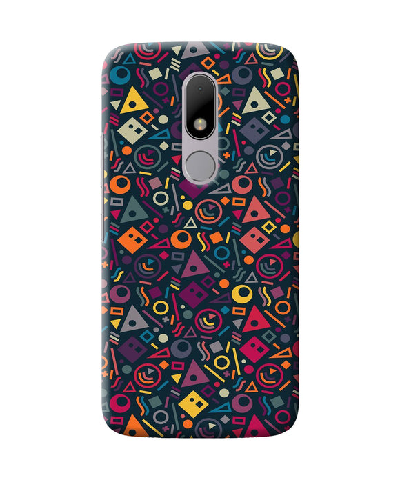 Geometric Abstract Moto M Back Cover