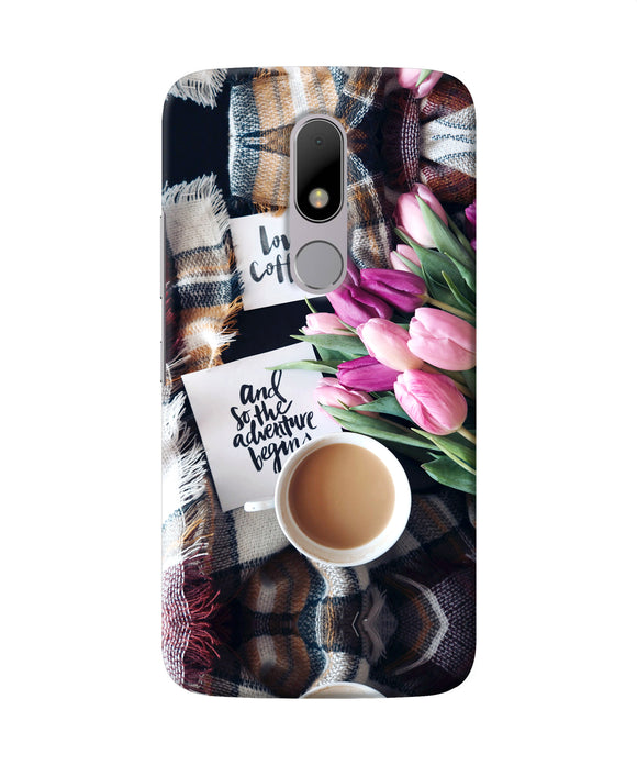 Love Coffee Quotes Moto M Back Cover