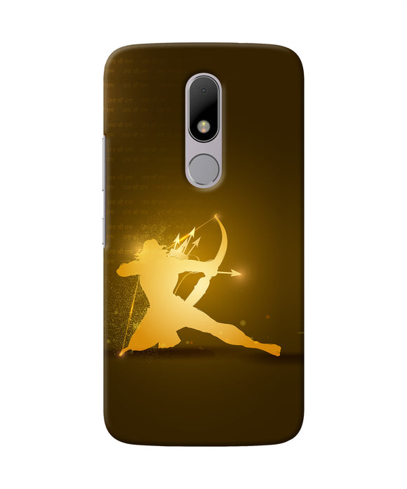 Lord Ram - 3 Moto M Back Cover