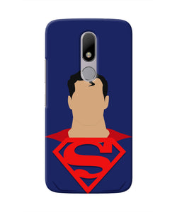 Superman Cape Moto M Real 4D Back Cover