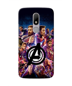 Avengers Superheroes Moto M Real 4D Back Cover