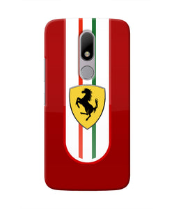 Ferrari Art Moto M Real 4D Back Cover