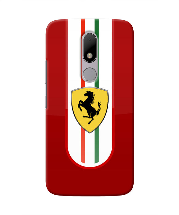 Ferrari Art Moto M Real 4D Back Cover