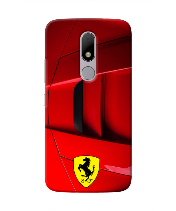 Ferrari Car Moto M Real 4D Back Cover