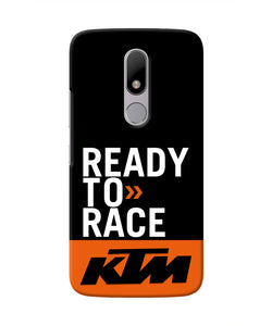 KTM Ready To Race Moto M Real 4D Back Cover