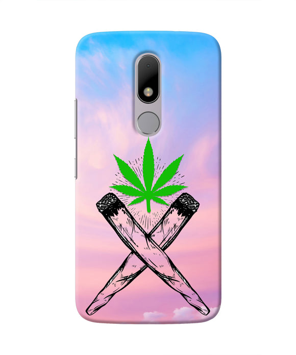 Weed Dreamy Moto M Real 4D Back Cover