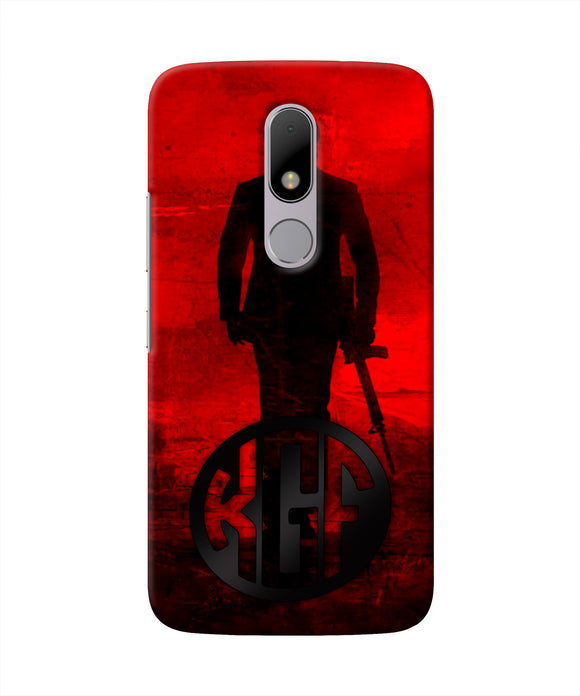 Rocky Bhai K G F Chapter 2 Logo Moto M Real 4D Back Cover