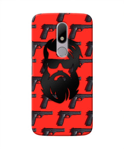 Rocky Bhai Beard Look Moto M Real 4D Back Cover