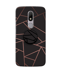 Geometric Pattern Moto M Pop Case