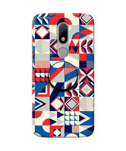 Colorful Pattern Moto M Pop Case