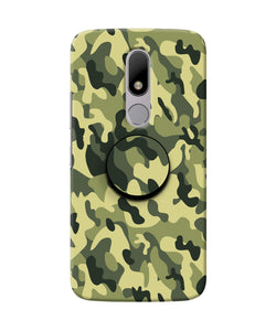 Camouflage Moto M Pop Case