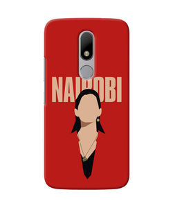 Nairobi Paint Money Heist Moto M Back Cover