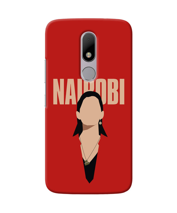 Nairobi Paint Money Heist Moto M Back Cover