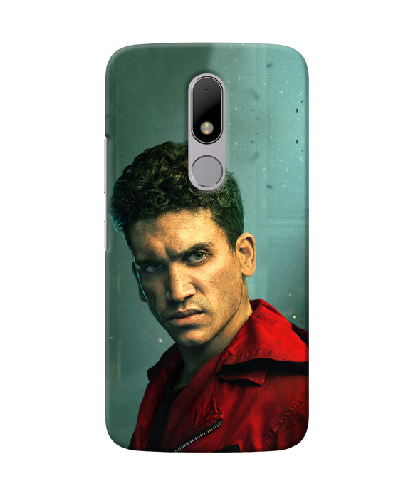 Money Heist Denver Moto M Back Cover