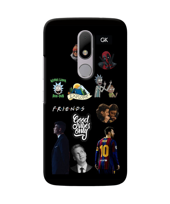 Positive Characters Moto M Back Cover