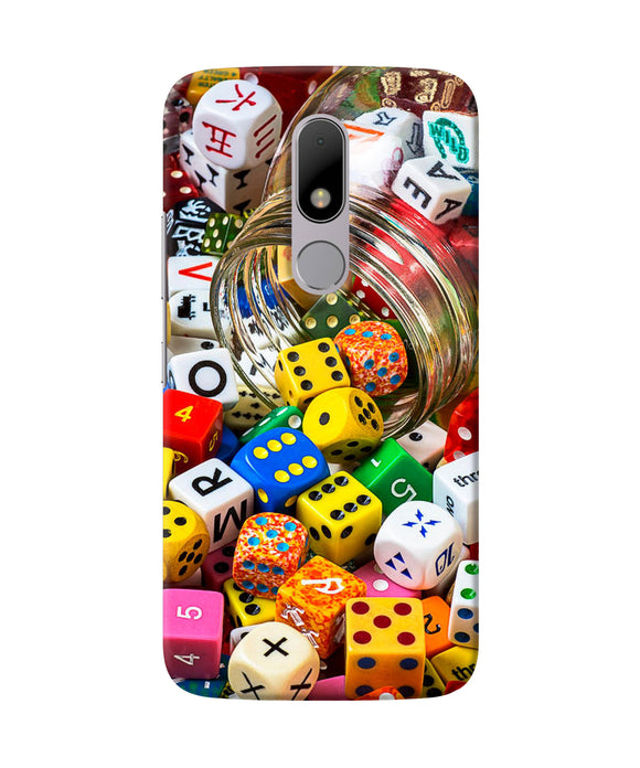 Colorful Dice Moto M Back Cover