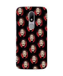 Money Heist Mask Moto M Back Cover