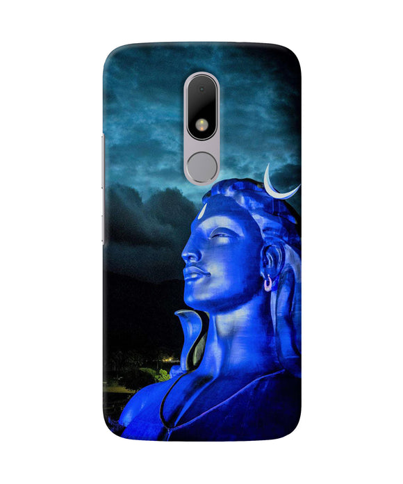 Adiyogi Blue Moto M Back Cover