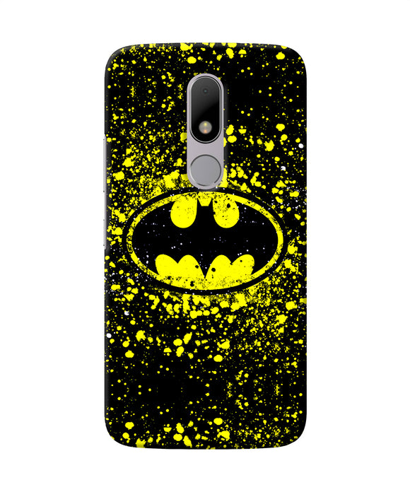 Batman Last Knight Print Yellow Moto M Back Cover