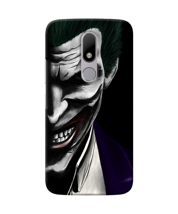 The Joker Black Moto M Back Cover