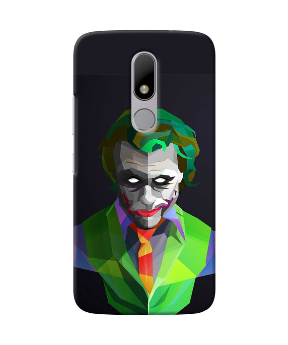 Abstract Joker Moto M Back Cover