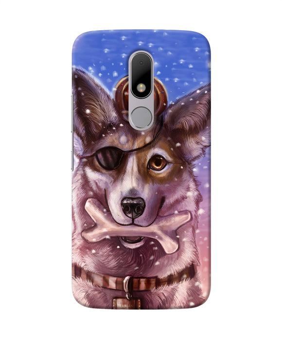 Pirate Wolf Moto M Back Cover