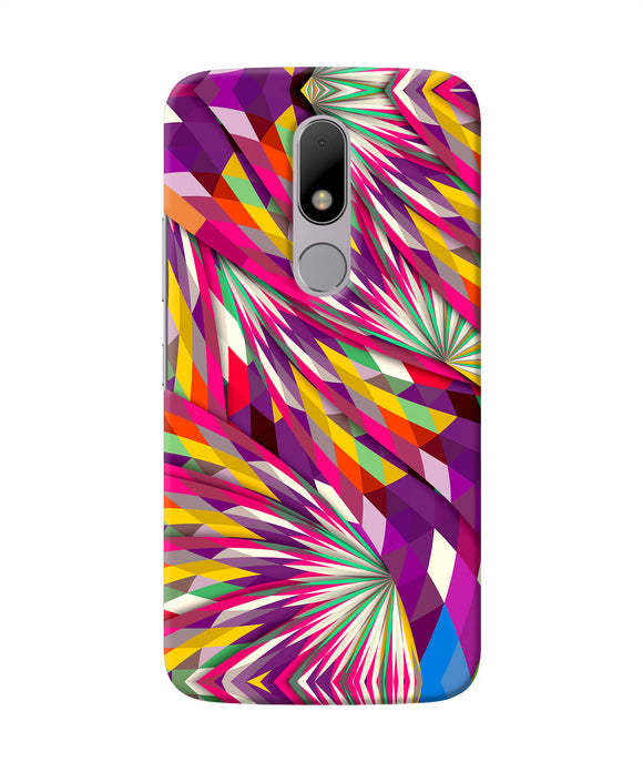 Abstract Colorful Print Moto M Back Cover