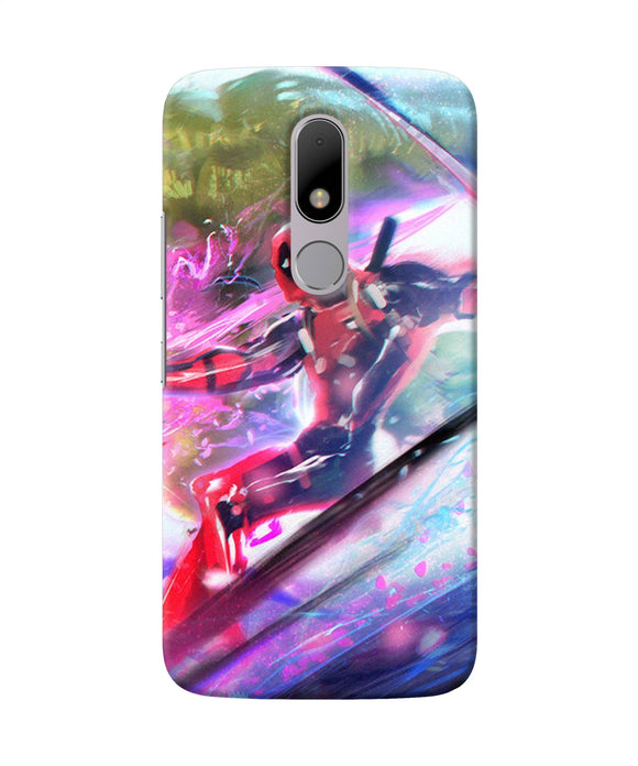 Deadpool Super Hero Moto M Back Cover