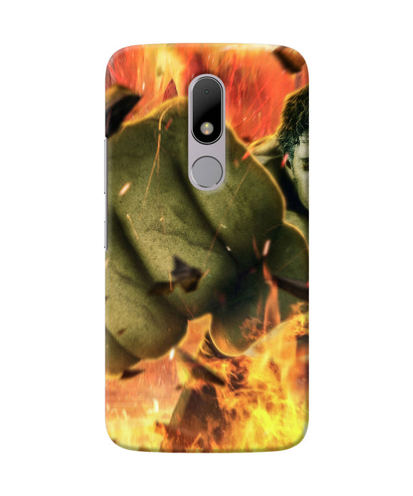 Hulk Smash Moto M Back Cover