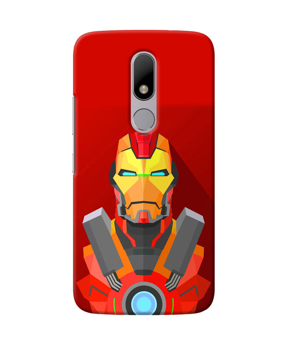 Ironman Print Moto M Back Cover