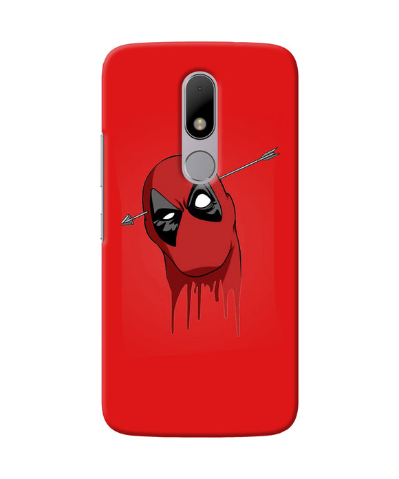 Funny Deadpool Moto M Back Cover
